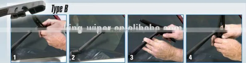 K-210B Suzuki rear wiper blade for swift 2004 SX4 2007 Alto 2009, Mitsubishi rear wiper blade for ASX 2010