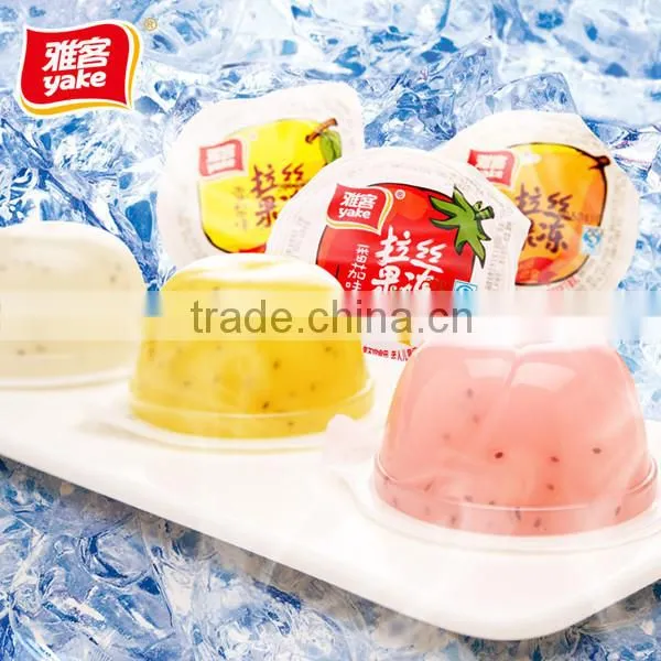 Yake 80g jelly pudding with vanilla seeds