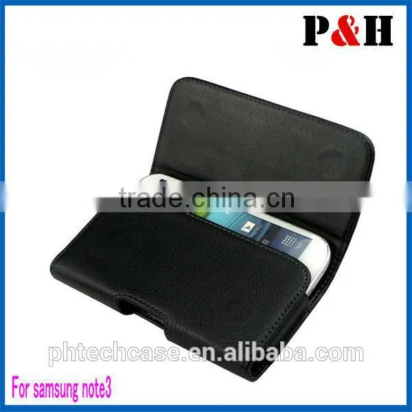 For samsung galaxy S5 9600 Leather Holster Pouch Case Belt Clip