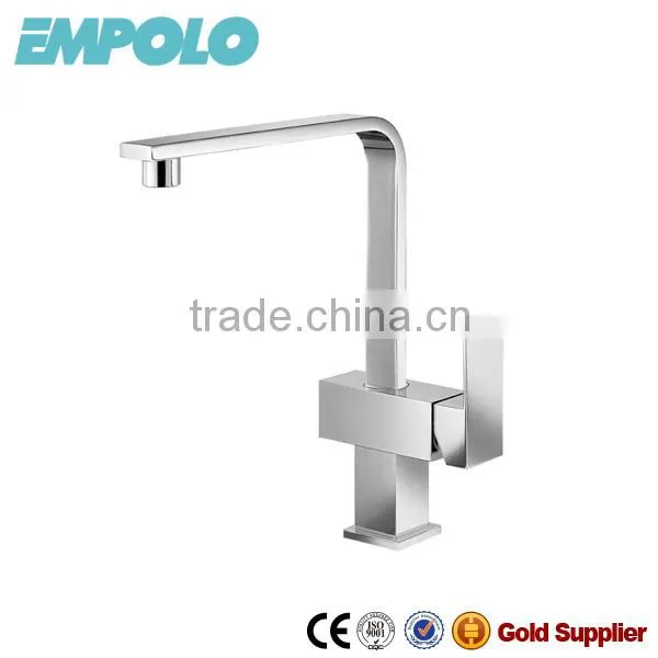 Old Fashion Square Brass Flexible Kitchen Faucet 21 2101