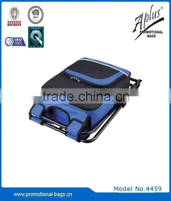 owning chair and folding cooler backpack