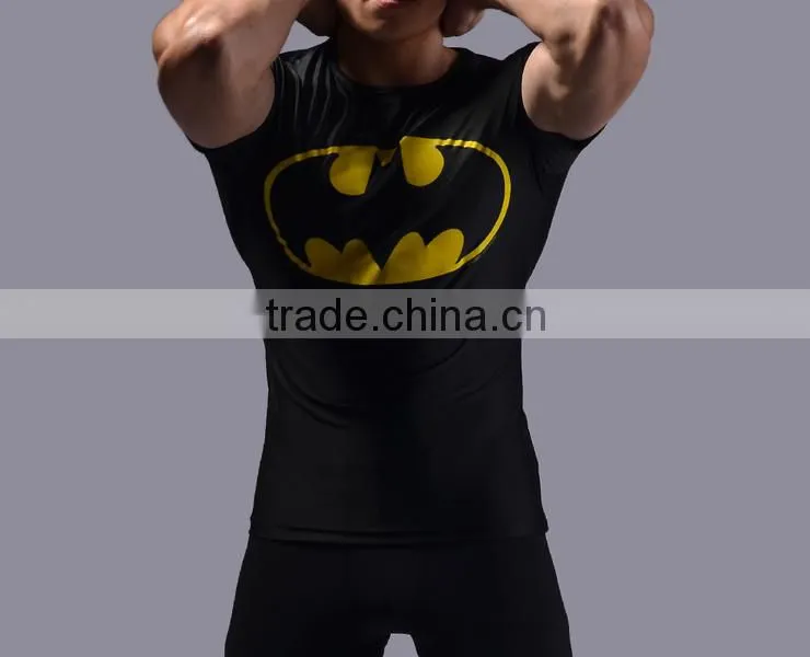 201superman bat-men/spiderman t shirt men cool casual style short sleeve round neck personalized shirts