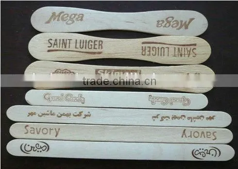 popsicle sticks branding machine automatic print logo