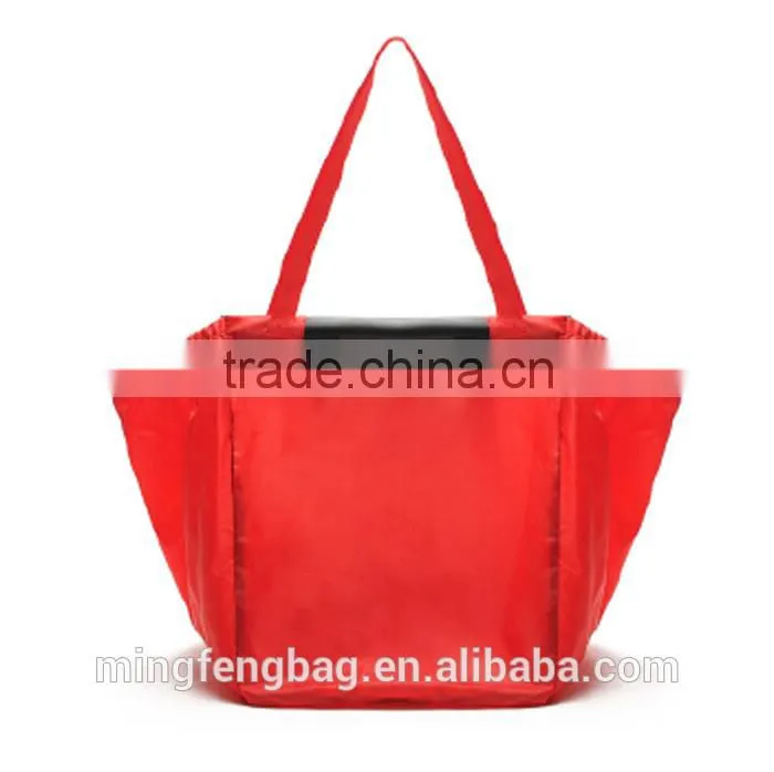 Custom High Quality Fashionable Oxfold Foldable Eco Friendly Large Capacity Tote Supermarket Shopping Bag