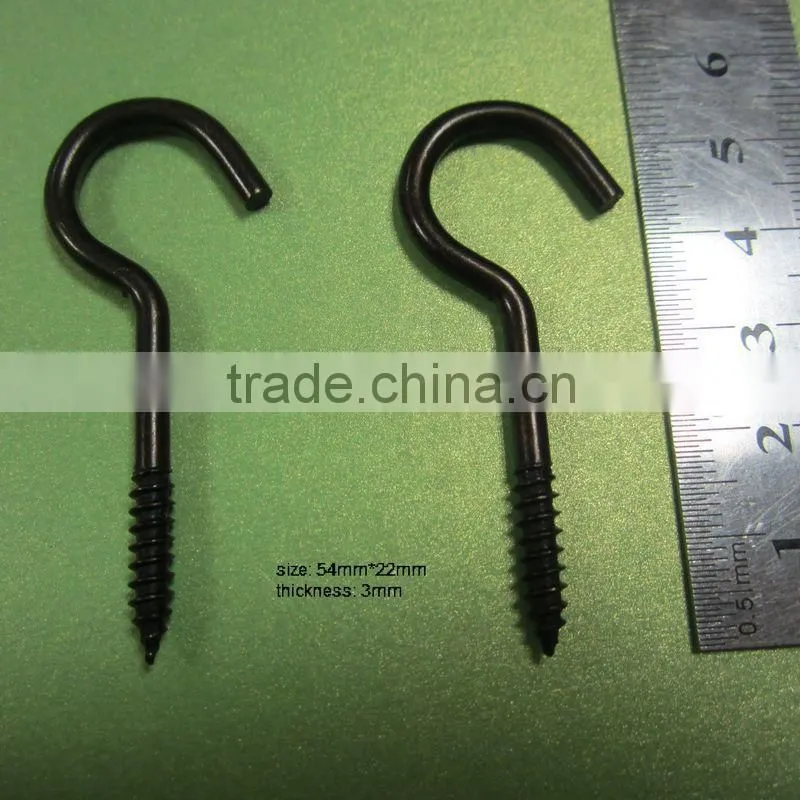 Wholesale eye hook screws, screw in eye hooks for wood