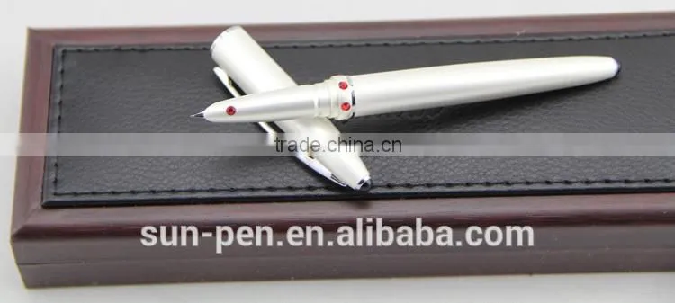 pen with wooden box for business gift