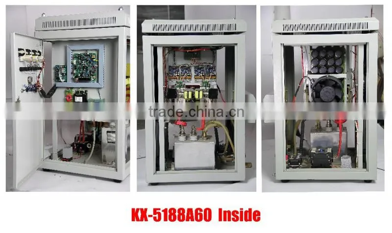high quality 60kw machine HF induction melting furnace