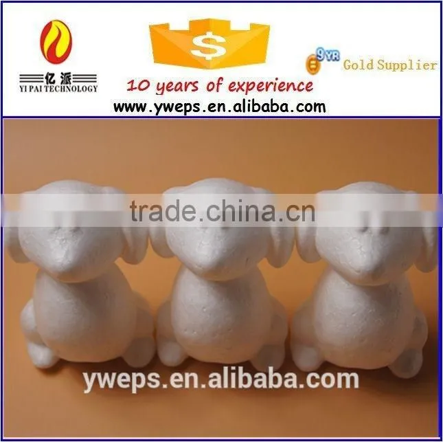 Hot sale plastic farm animal toys for kids diy/styrofoam animal model