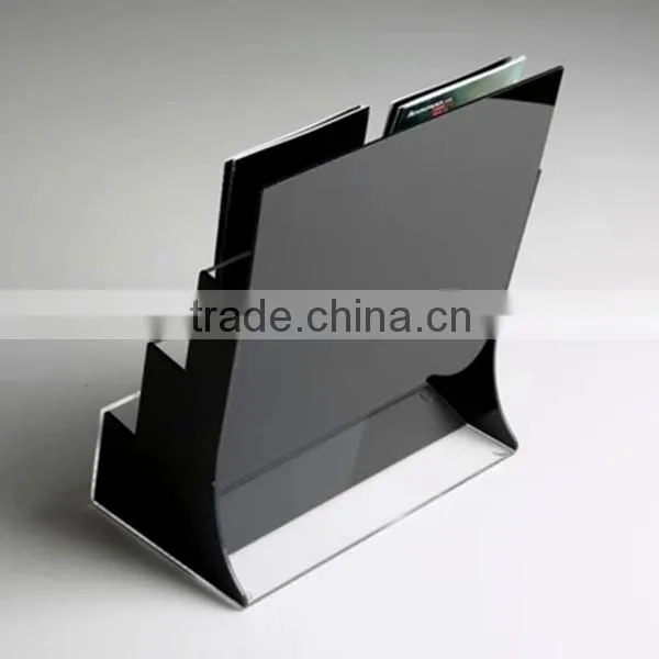 new design acrylic a4 paper holder