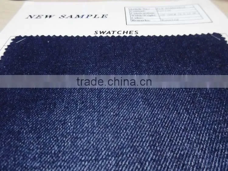 cheap cotton denim fabric for jeanet stocklot