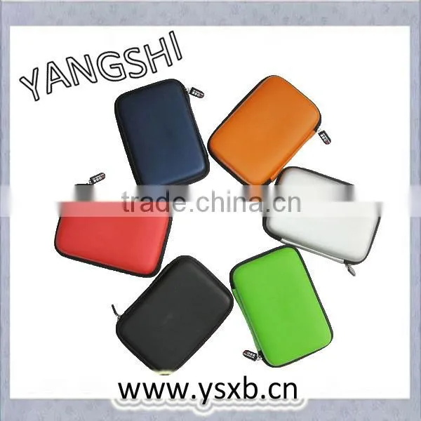Innovative multicolour fashion hard drive external bag