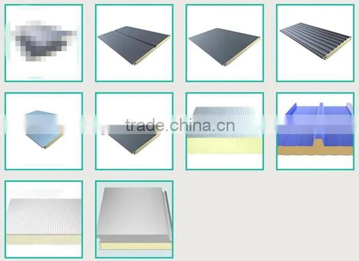 PU sandwich panel continuous double belt laminating conveyor