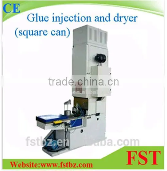 Vertical lining and drying machine
