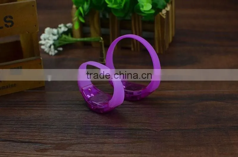 2016 Voice Activated Bracelet,led bracelet