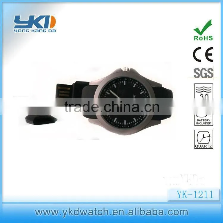 Japanese PC21 usb hidden flash drive watch with OEM logos