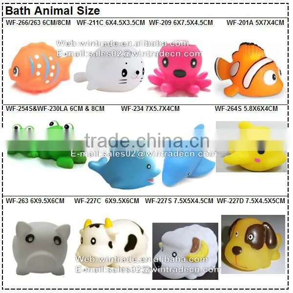 OEM novelty rubber tortoise baby bath toy animal