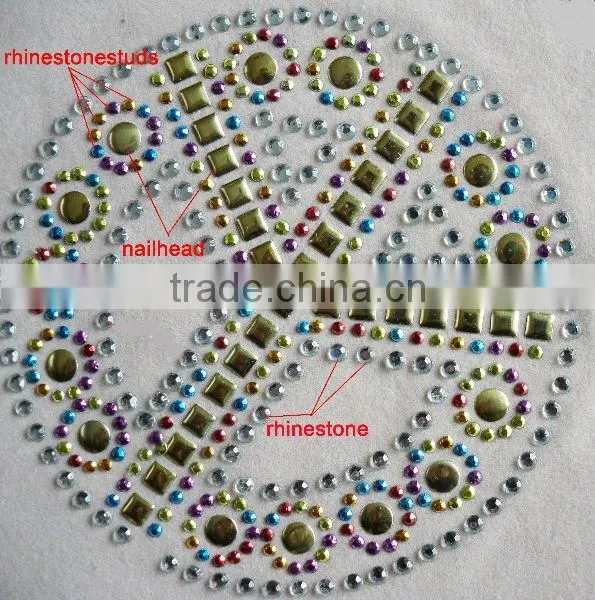 hot fix ceramic half round dome hot fix dome studs hot fix rhinestuds