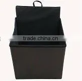 stronger!!Brown PU Leather folding storage ottoman