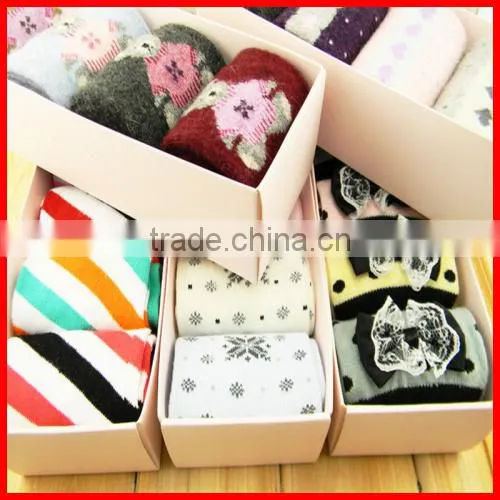 Practical Trend style rectangle dreamlike colorful stocking box wholesale