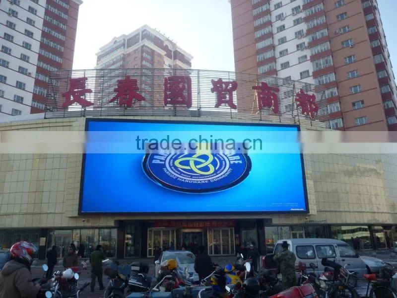 outdoor led billboard p10 full color led display screen