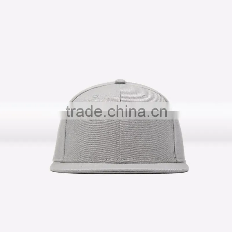 Custom logo high quality new design wholesale cheap 100% acrylic hat custom blank snapback cap