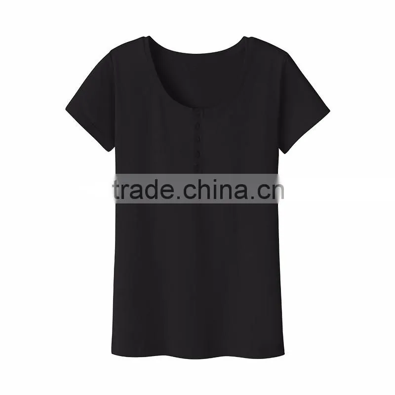manufacturer china women's clothing cotton bluk t- shirt made in china