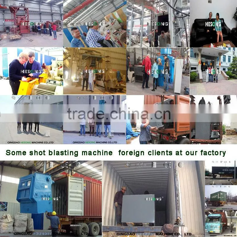Aluminum Profile Shot Blasting Machine