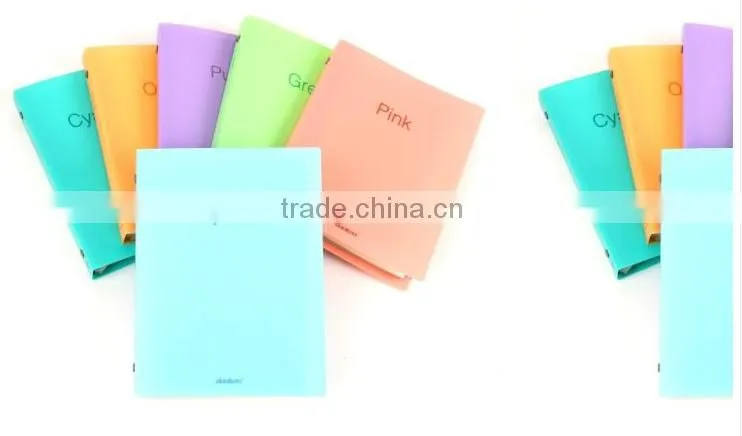 Many Colors Wholesale Notebook Paper Loose Leaf Notebook
