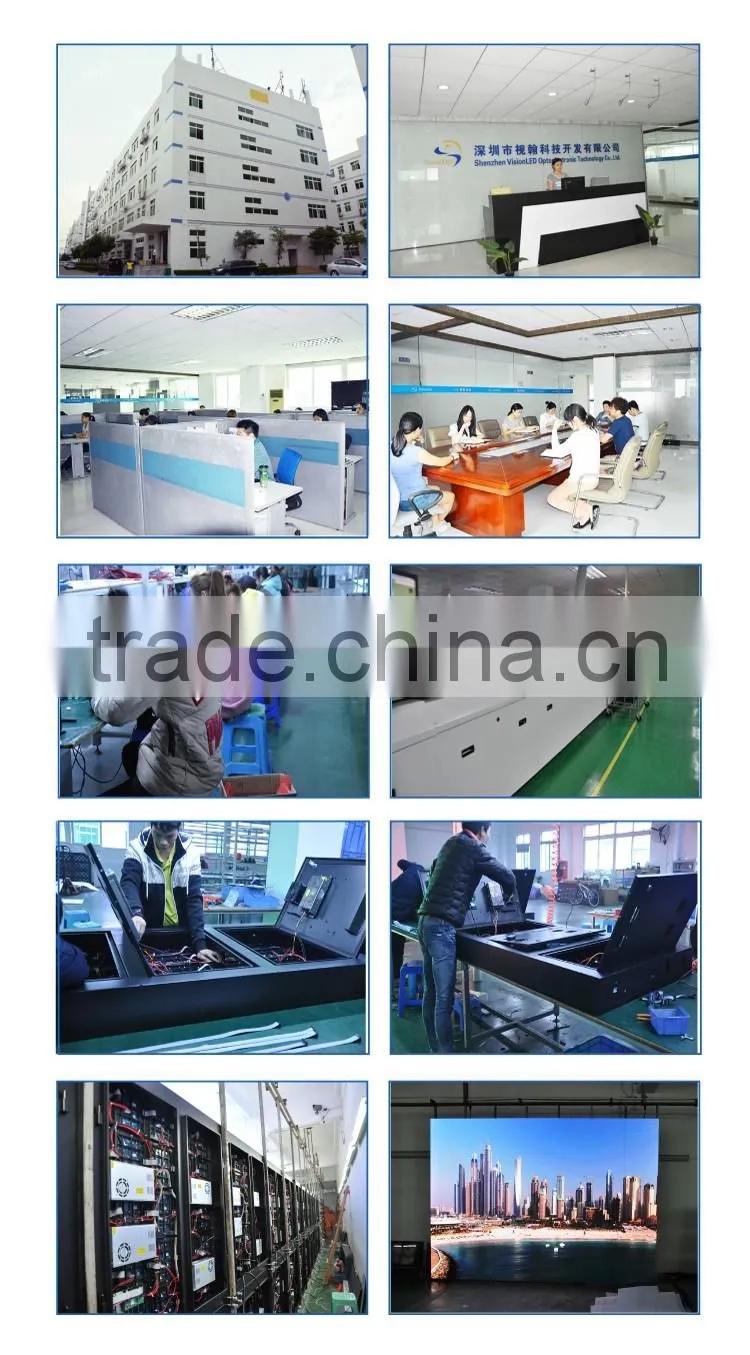 500x1000mm P3.91 indoor LED display rental die-cast aluminum cabinet /full color SMD rental LED