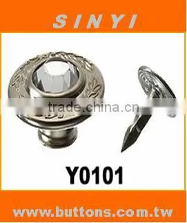 High quality Metal Customized Logo Jean Button
