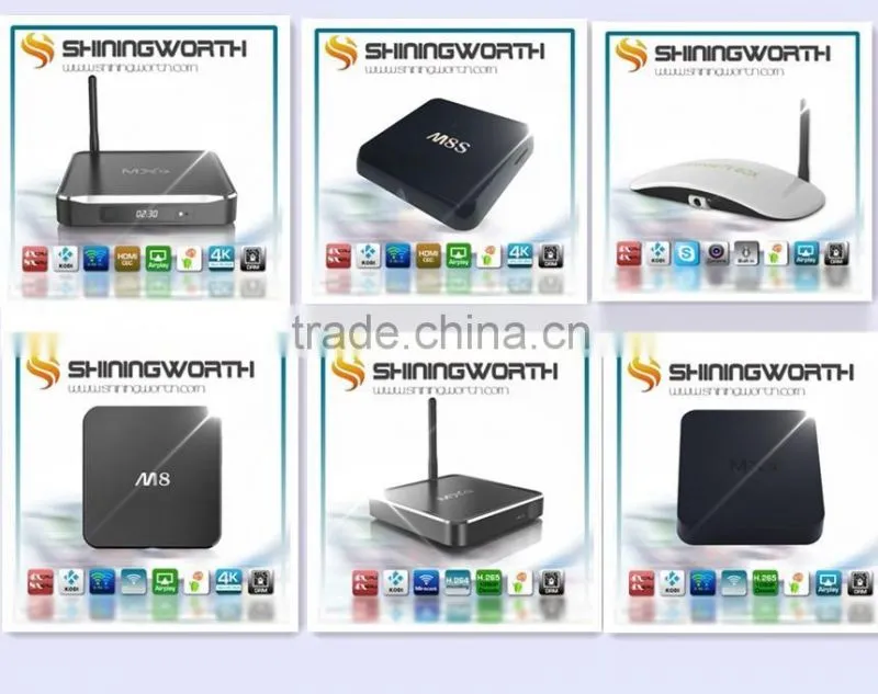Newest Original MXQ PRO ANDRIOD TV BOX 4K MXQ Pro Android6.0 Tv Box 1G/8G kodi 16.0 loaded android s905x tv box
