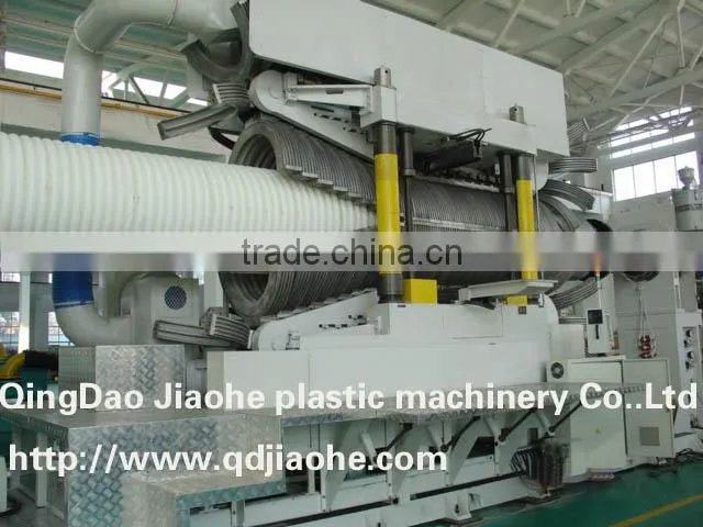 HDPE double wall corrugated pipe production line