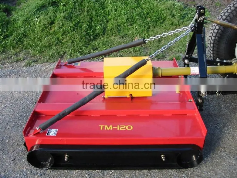 Tractor mounted 3 point Topper Mower with CE ,Tractor Lawn Mower with PTO Shaft