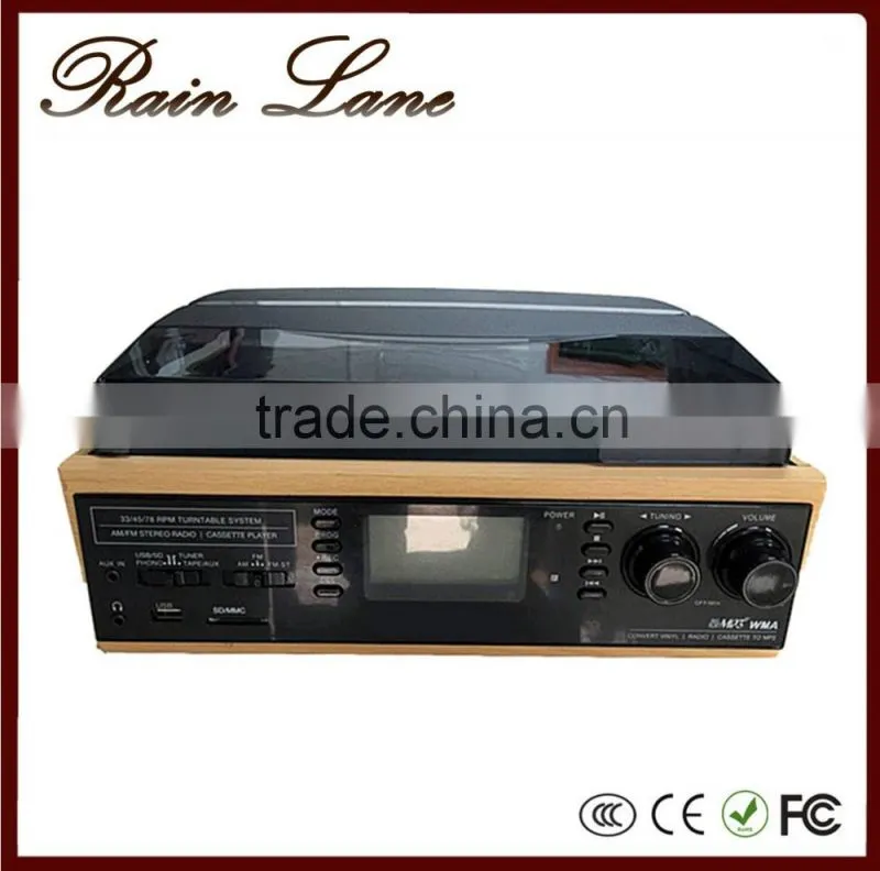 Rain Lane Antique home multiple phonograph hot sale modern technic gramophone new full auto turntable record