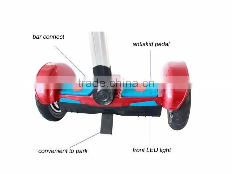 New Model Adjustable Height Handle Self Balance Scooter Electric