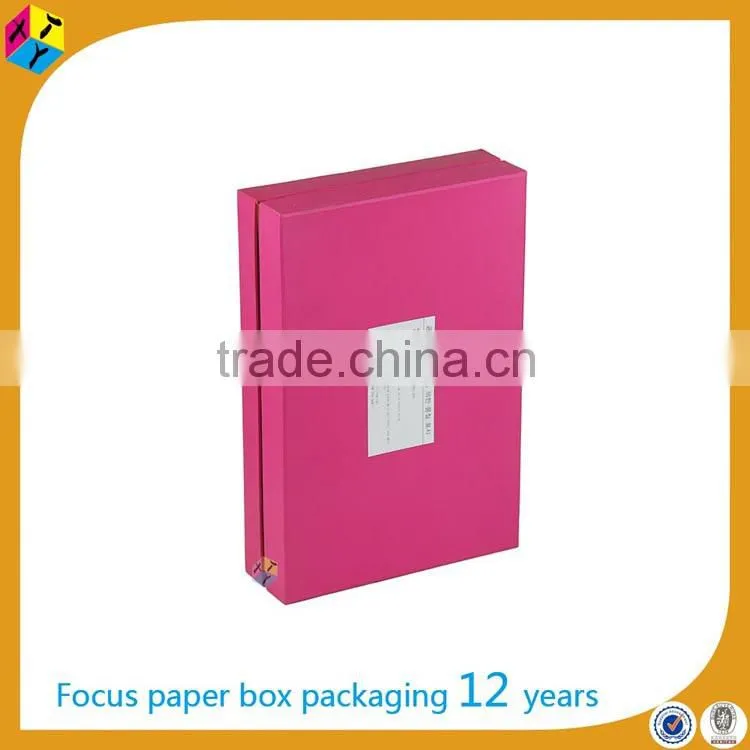 personalized high quality box packaging for hair extensions