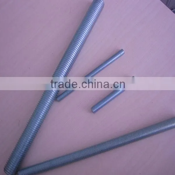 thread rod and threaded rod with hole