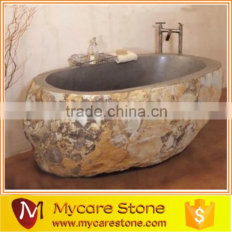 China Granite Freestanding Bathtub, stone bathtub on sale