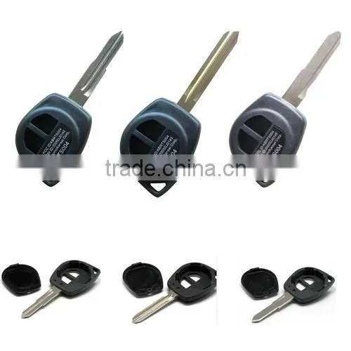 High Quality car key shell Suzuki Swift key,2 button Suzuki Swift key blank HU133R