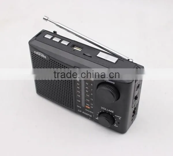 2016 Mini Radio AM FM Receiver World Universal Antenna High Quality Radio Receiver Built In Speaker