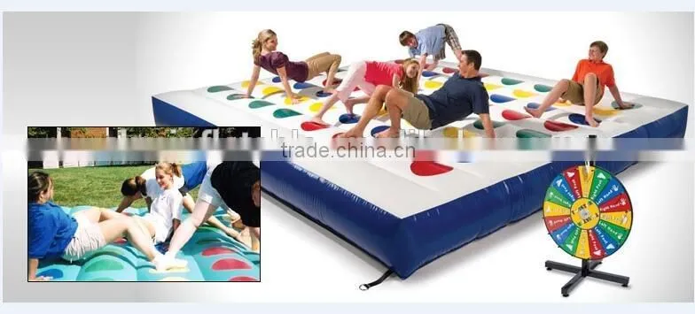 funny Inflatable twister game Inflatable games