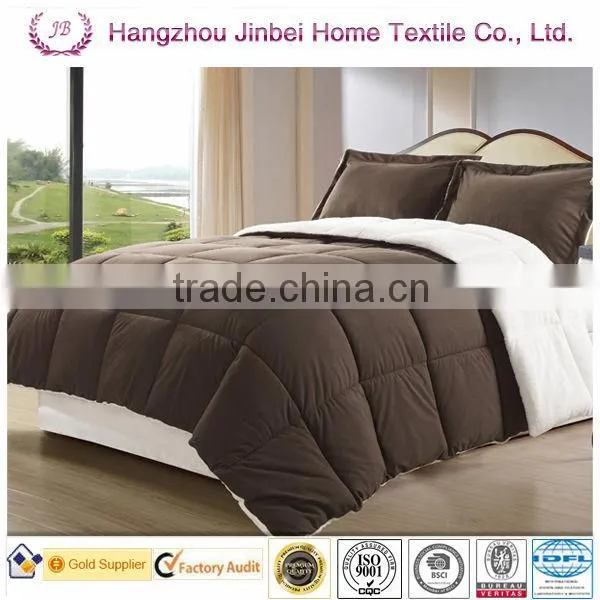 Microfiber Comforter Set/Sherpa Comforter set/Lamb Comforter set/Fleece Comforter set