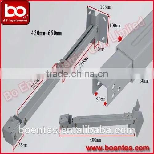 Aluminum Alloy Retractable Projector Ceiling Mount Bracket BM4365 for Projector Support