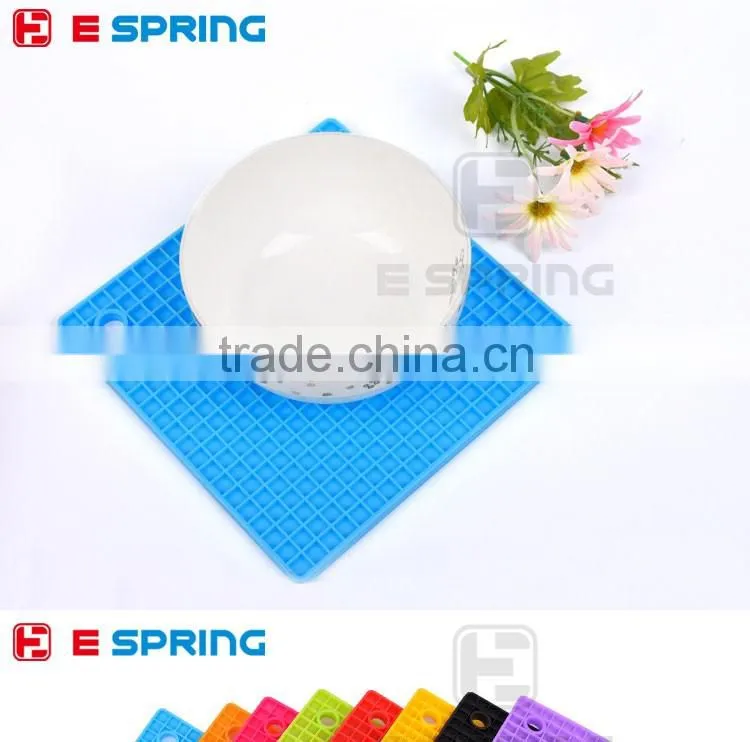 Square Shape Placemat Heat Resistant Silicone Dinner Table Coaster