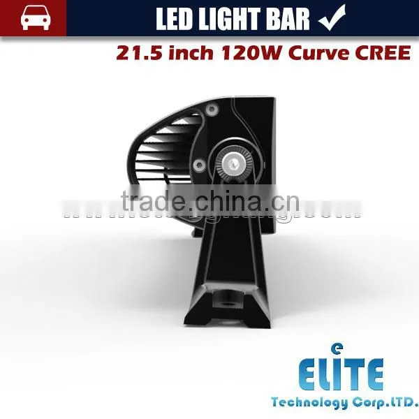 21.5 inch 120w double row led truck light bar curve LED Work Light Bar