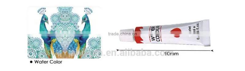 5/6/12/14/18Colors Good Quality Water Color/painting color/water paint set