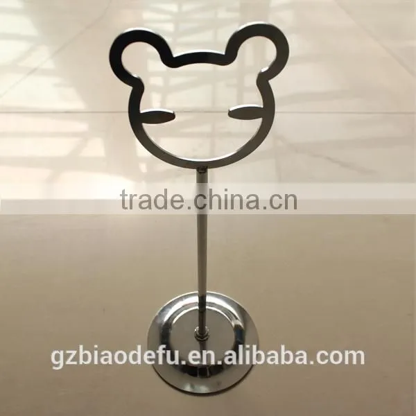 New Arrival!Metal Cute Little Bear Handbag Stand,Bag Display Rack