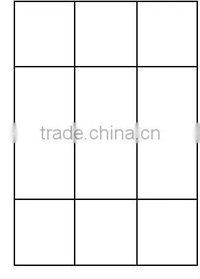 Self Adhesive White Address Label 68x70mm