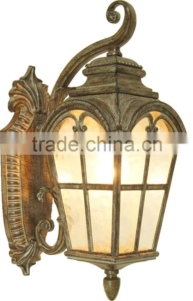 European style waterproof lighting post