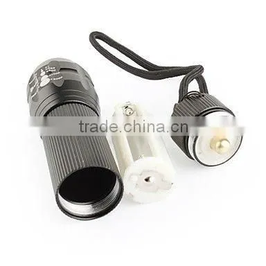 3 mode Focus Zooming Flashlight Torch Light